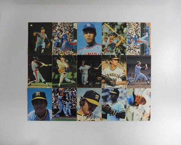 カルビー プロ野球カード 1979年 中日 阪神 星野 真弓_1