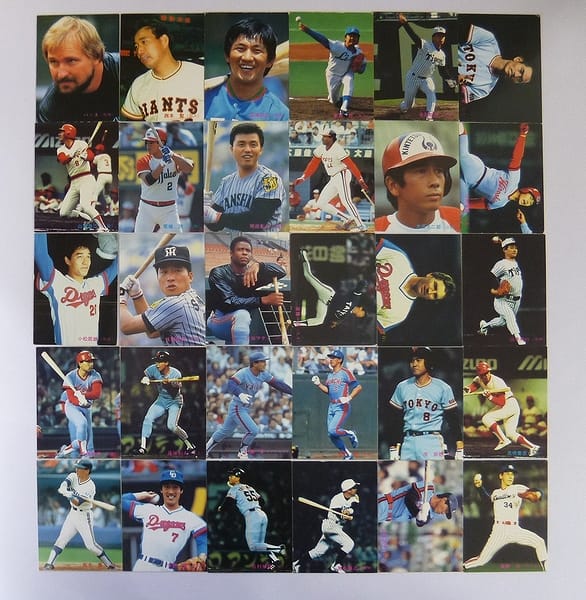 カルビー 当時物 プロ野球チップス カード 1985年 No.326～361_1