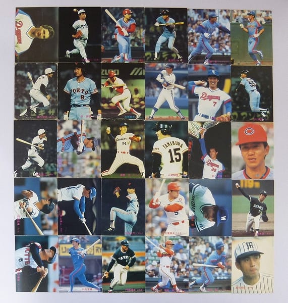 カルビー 当時 プロ野球 カード 1985年 347～376 コンプ_1