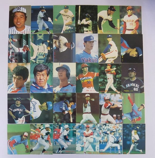 カルビー プロ野球 カード 1987年 30枚 No.1～35 当時物_1