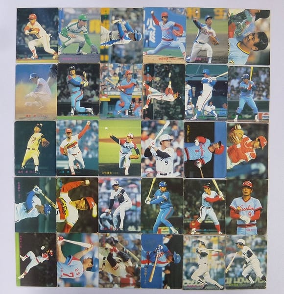 カルビー 当時物 プロ野球 カード 1983年 220～278 30枚_1
