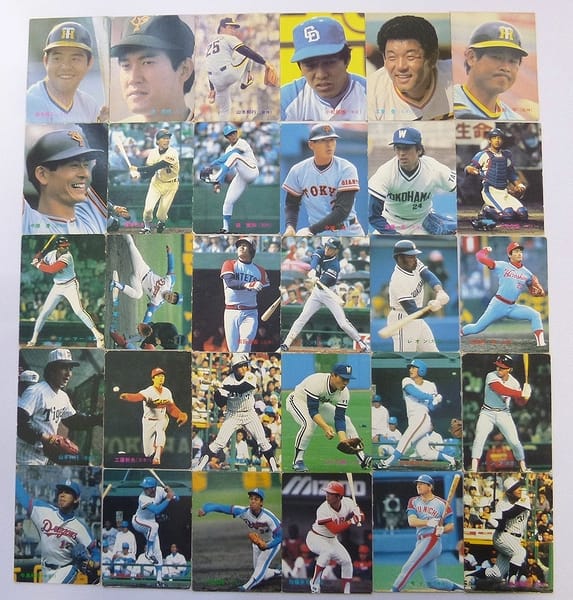 カルビー 当時物 プロ野球 カード 1983年 106～196 30枚_1