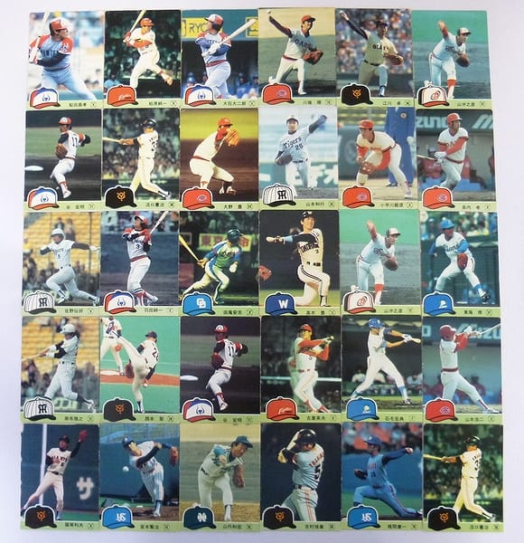 カルビー 当時物 プロ野球 カード 1984年 116～196 30枚_1