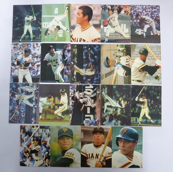 カルビー プロ野球 カード 79年 巨人 山本 新浦 角 高田_1