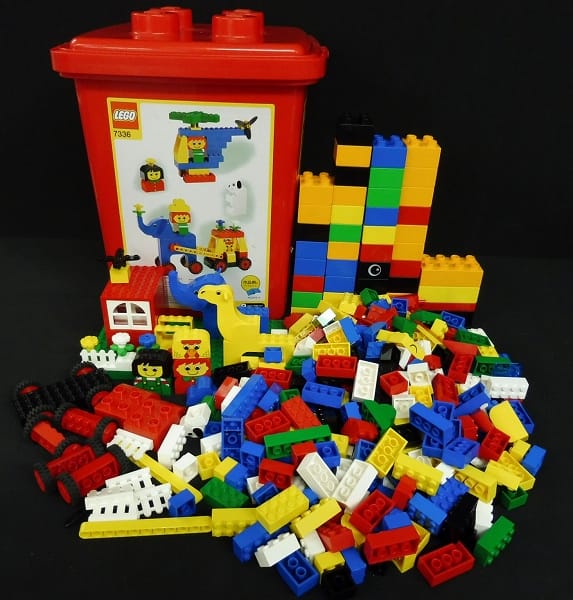 LEGO レゴ 基本セット 赤いバケツ 青いバケツ_3