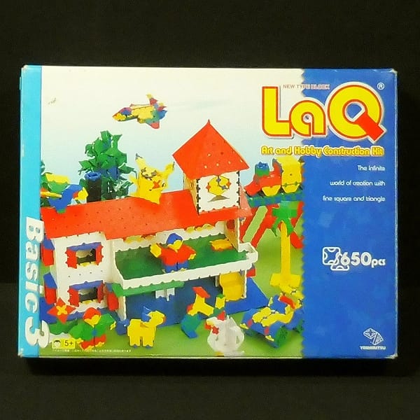 ヨシリツ LaQ ベーシック3 650pcs / ラキュー 知育玩具_1