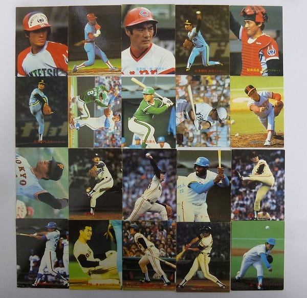 カルビー 当時 プロ野球カード 1982年 No.343～450 20枚_1