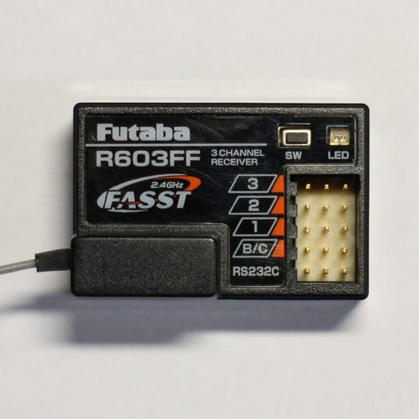 フタバ R603FF 3ch 受信機 2.4GHz FASST レシーバー_2
