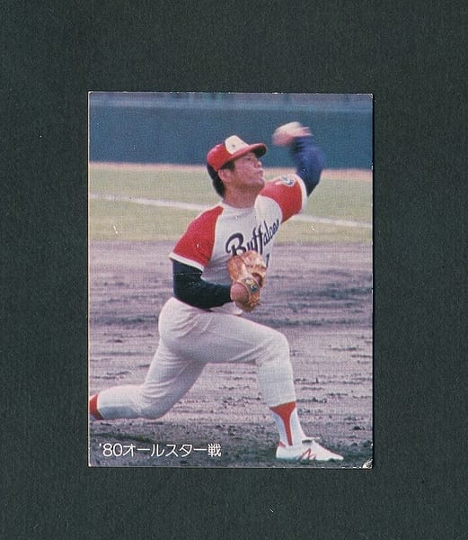 カルビー プロ野球 カード 1980年 No.173 鈴木啓示_1