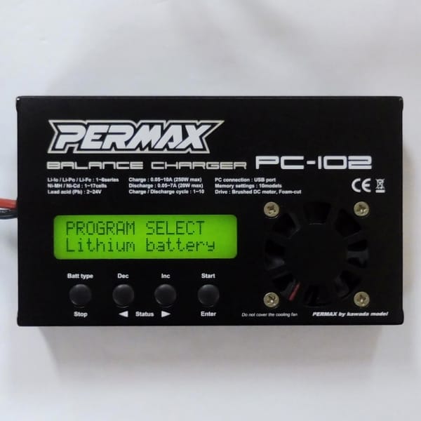 PERMAX PC-102 バランスチャージャー 充電器 電源付_3