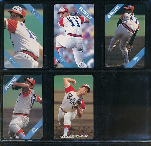カルビープロ野球カード1991年近鉄バファローズNo.46野茂英雄