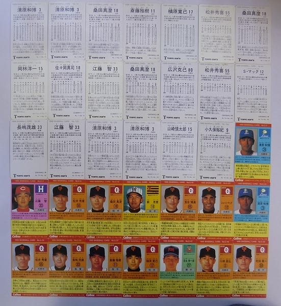カルビー 東京スナック 1995 プロ野球 カード 松井 35枚_2