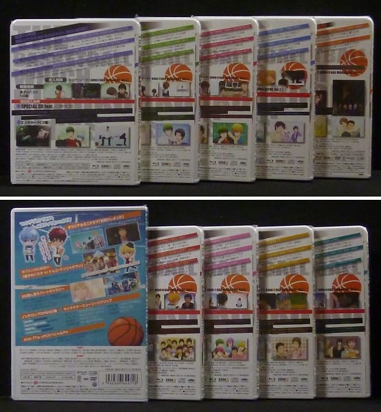 黒子のバスケ TVシリーズ 1期 BD 全9巻 + FAN DISC DVD_3