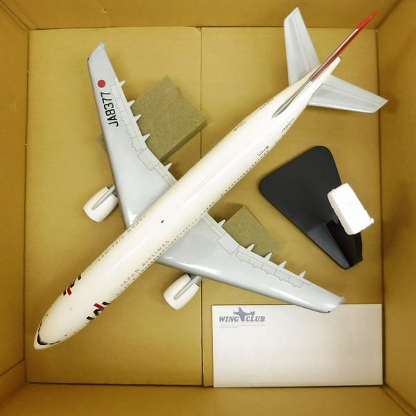 ウィングクラブ デスクトップモデル JAL A300-600R_2