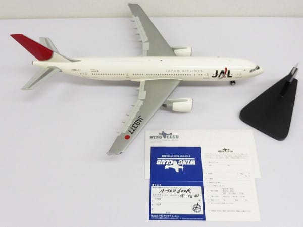 ウィングクラブ デスクトップモデル JAL A300-600R_3