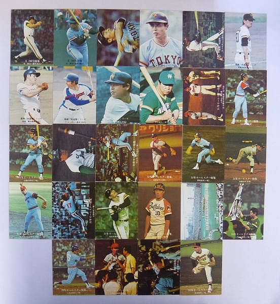 カルビー プロ野球カード 1976年 797～929 28枚 王700号_1