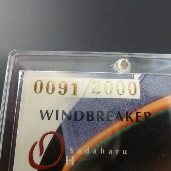BBM 2000 王貞治 ウインドブレーカー カード 0091 ON_3