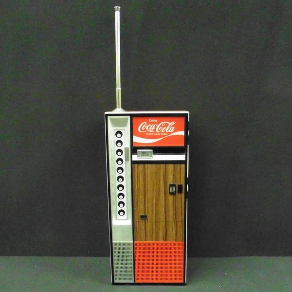 昭和レトロ コカコーラ 自動販売機 ラジオ 日本製