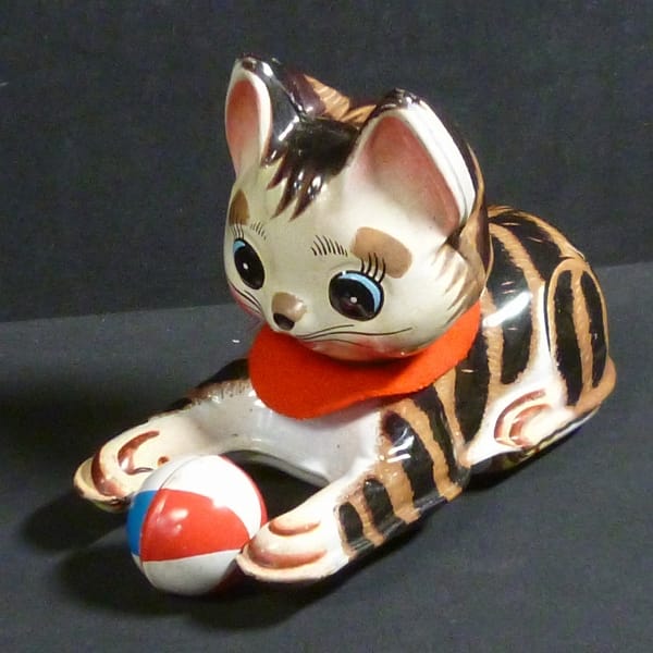 石塚製作所 WIND UP PUZZLE CAT ブリキ ネコ ゼンマイ_2