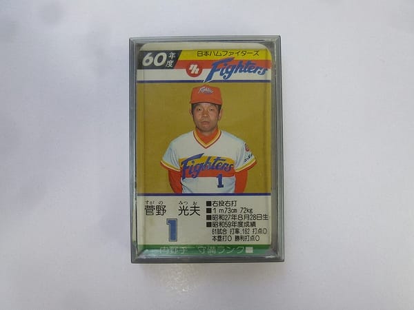 タカラ 当時物 プロ野球 ゲーム カード 60年度 日本ハム_1