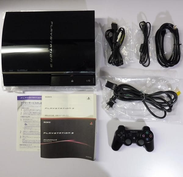 買取実績有!!】PS3 本体 CECHA00 60GB 初期型 PS2対応 ブラック 日本製