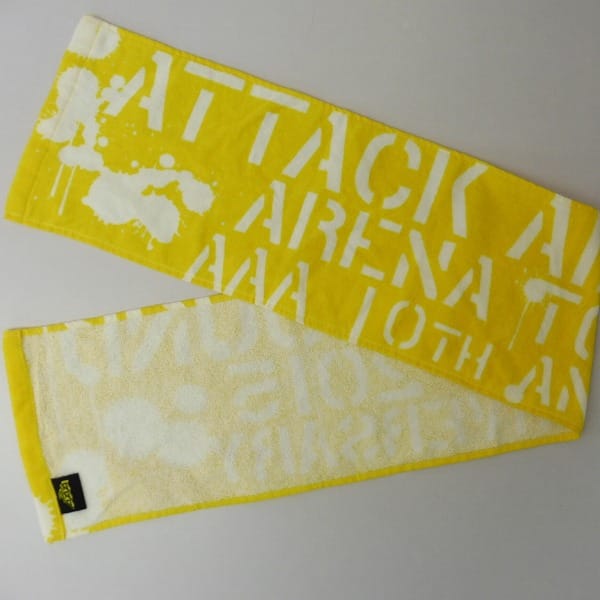 AAA 1st attack 黄色 タオルSKY