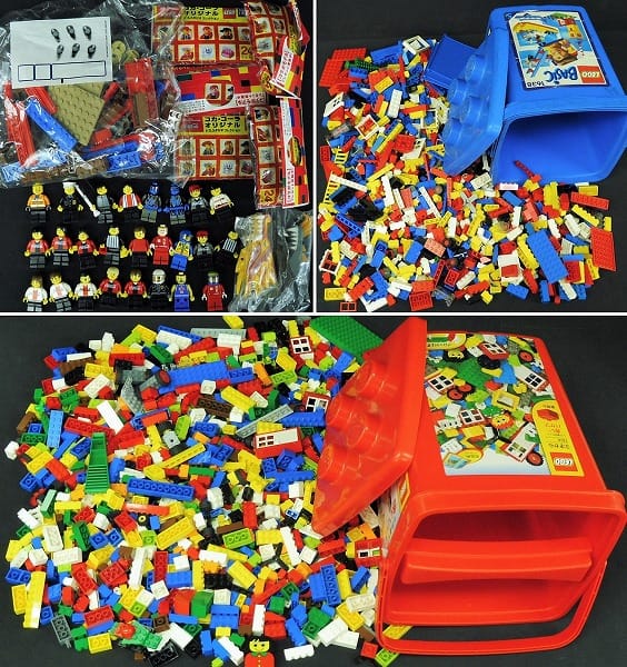 LEGO レゴ 基本セット 青いバケツ 赤いバケツ 他_3