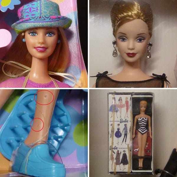 Barbie フラワーパワー 40周年記念 人形 ティーセット_3