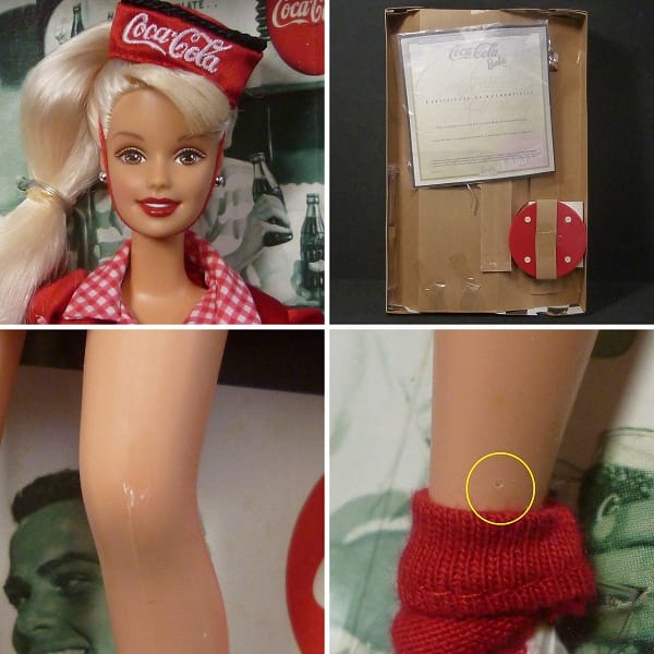 Barbie コカ・コーラ 人形 コレクターエディション 店員_3
