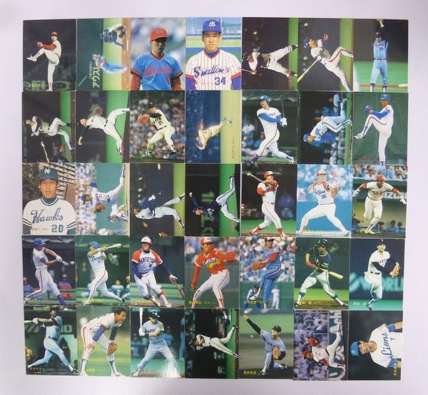 カルビー 当時物 プロ野球カード 1988年 116～172 35枚_1