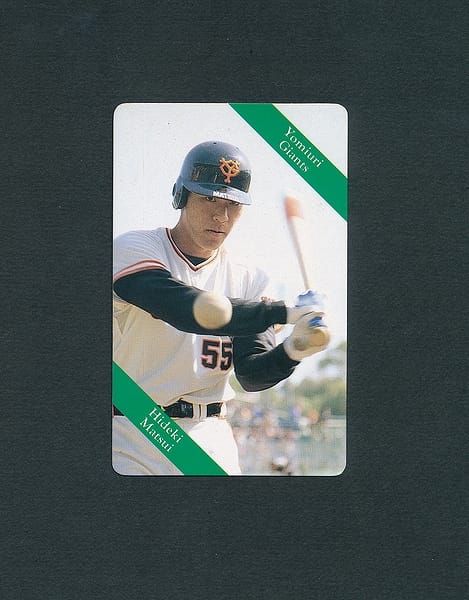 カルビー 1993 プロ野球カード No.1 松井秀喜_1