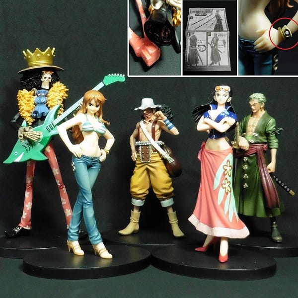 ONE PIECE DXF 麦わらの一味 9種 サンジ ニコロビン 他_3