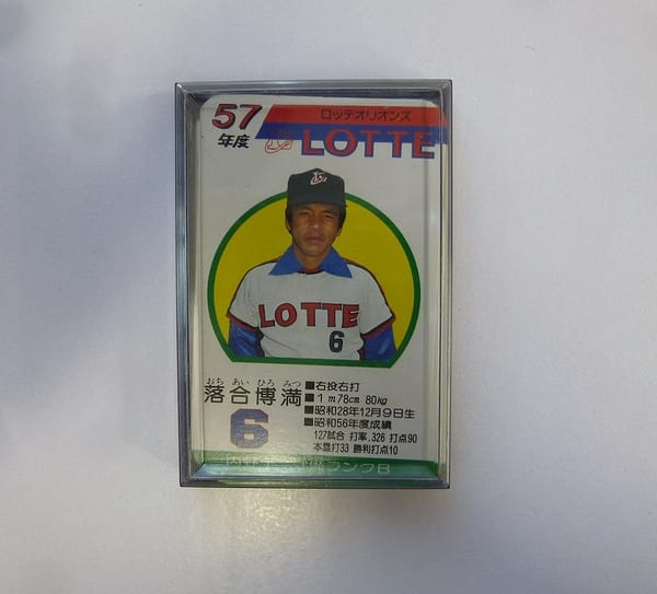 タカラ プロ野球ゲーム カード 57年 ロッテオリオンズ_1