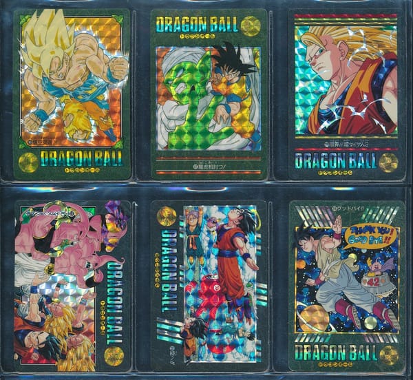 【格安saleスタート】 ドラゴンボール 4枚 ビジュアルアドベンチャー カードダス カード