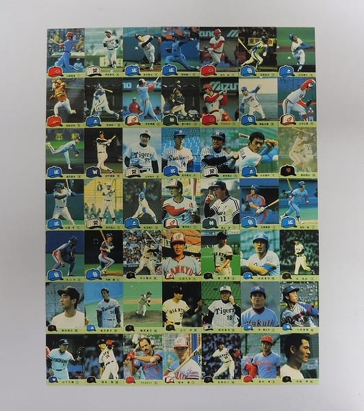 カルビー 当時 プロ野球カード 1984年 No.135～586 49枚_1