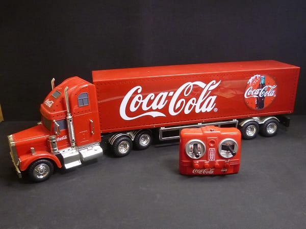 買取実績有!!】コカ・コーラ ラジコン トレーラー 全長70cm Coca-Cola 
