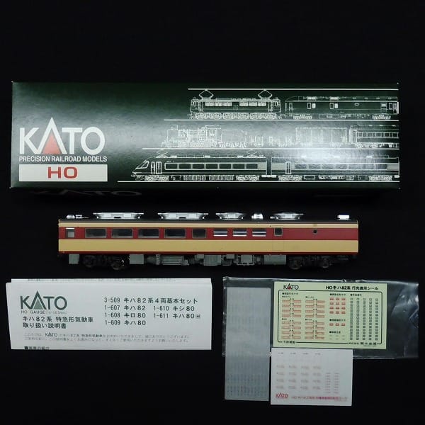 KATO HOゲージ 1-610 キシ80 / キハ82系 特急形気動車_2