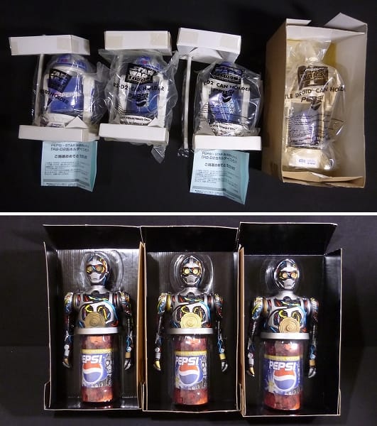 STARWARS まとめ ペプシ R2-D2 缶ホルダー フィギュア他_2