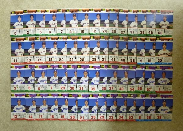 タカラ プロ野球カード 89年 読売 中日 ヤクルト 広島東洋 107枚_2