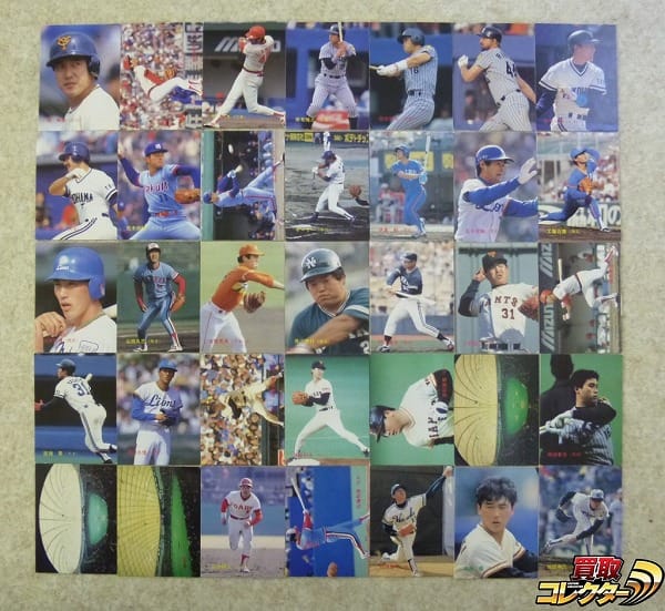 カルビー プロ野球 カード 1988年 No.1～91 35枚まとめ_1
