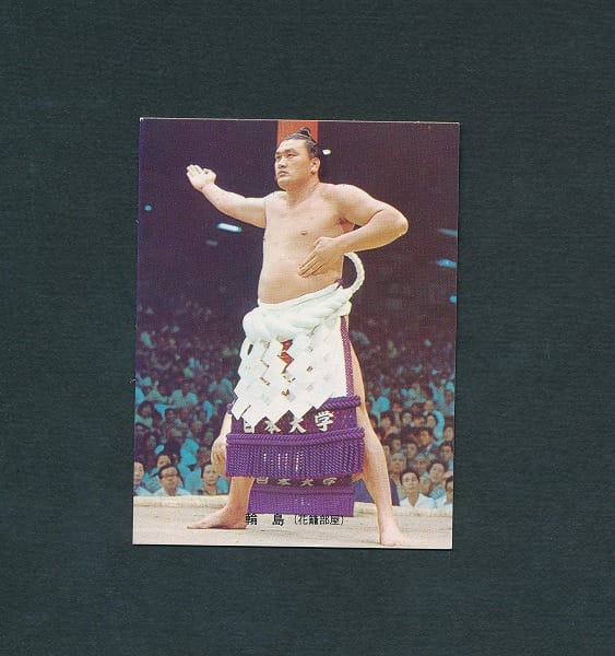買取実績有!!】カルビー 大相撲 カード 16 輪島大士 花籠部屋 1973年