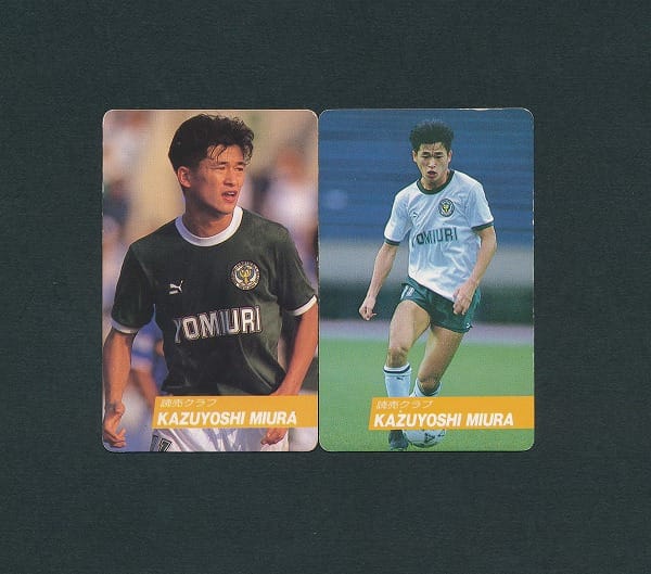 カルビー 1991 92 サッカー カード No.38 74 三浦知良 読売_2