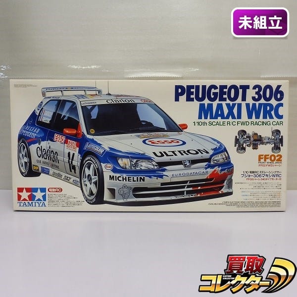 タミヤ プジョー 306 WRC マキシ ボディ・ラリータイヤ(希少品)