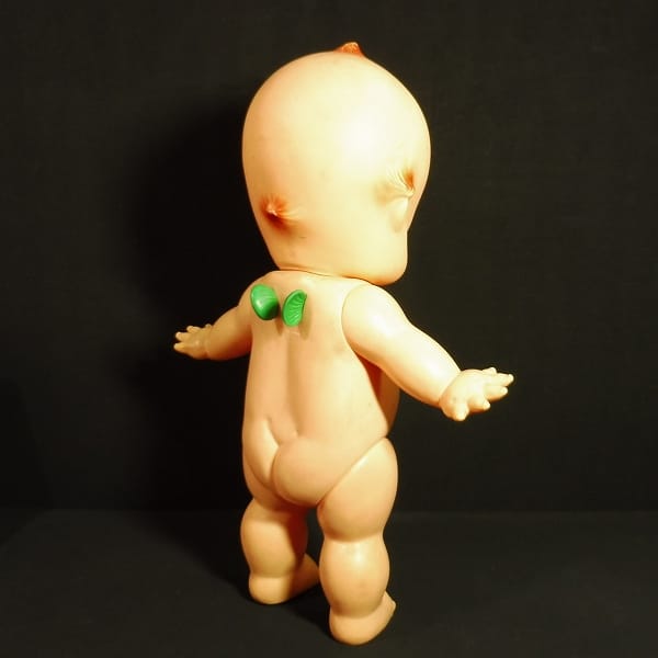 キューピー人形 ビッグソフビ 日本製 変眉 緑羽根 約54cm_3
