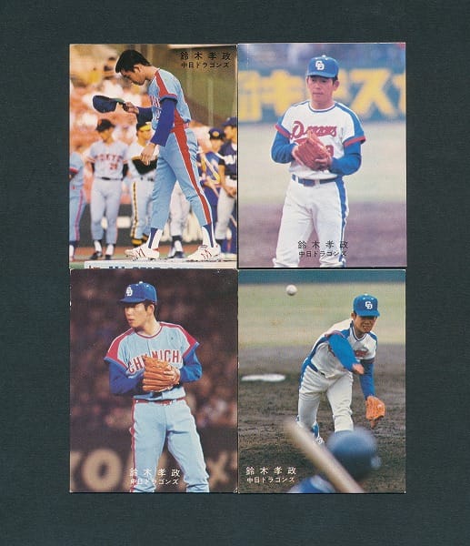 カルビー プロ野球 カード 1978年版 鈴木孝政 中日 オールスター_2