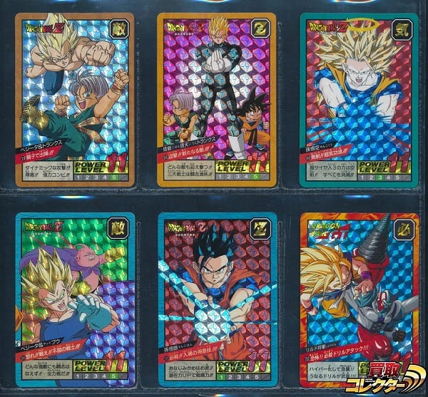 ドラゴンボール カードダス スーパーバトル ダブル キラ 496 等 6枚_1