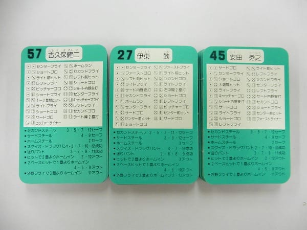 タカラ プロ野球カードゲーム 93年 近鉄 西武 福岡ダイエー_2