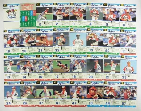 タカラ プロ野球カードゲーム 93年 近鉄 西武 福岡ダイエー_3