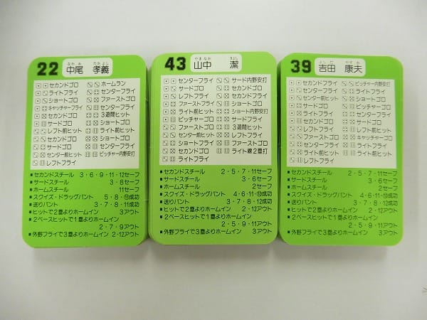 買取実績有!!】タカラ プロ野球カードゲーム 91年 読売 巨人軍 中日 
