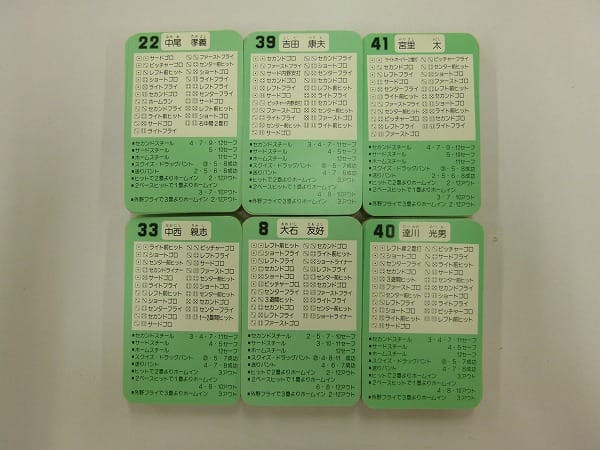タカラ プロ野球 カード ゲーム 90年 読売 阪神 横浜 中日 広島_2